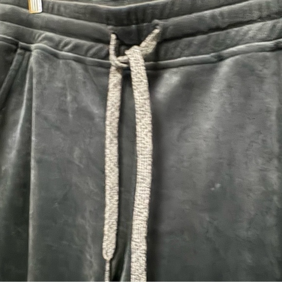 UGG Hayden Fleece Jogger Pants Dark Gray Velour Soft Loungewear Womens Medium - Picture 7 of 13